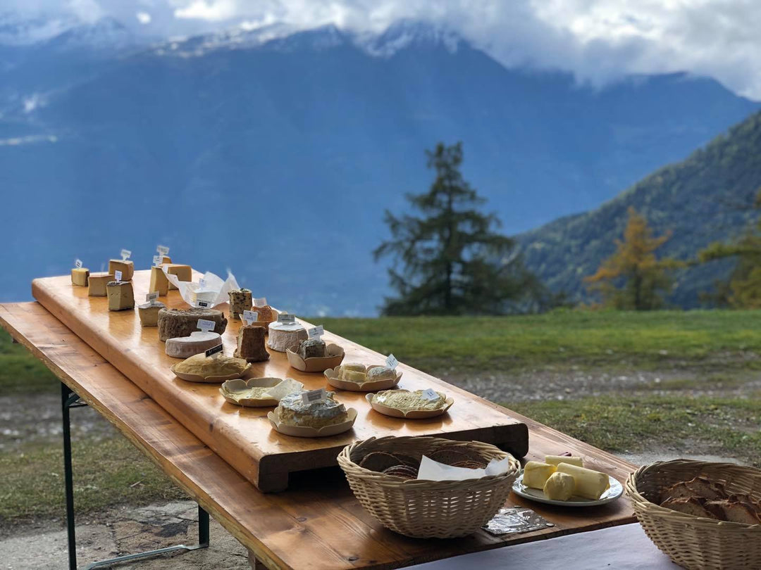 Grand plateaux de fromages
