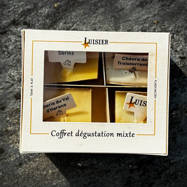 Coffret dégustation Mixte (4 fromages)