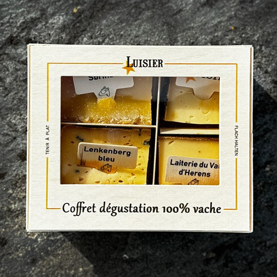 Coffret dégustation 100% vache (4 fromages)