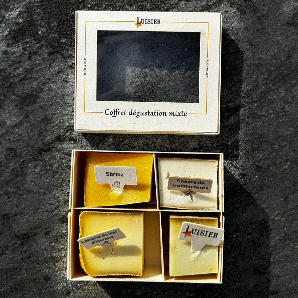 Coffret dégustation Mixte (4 fromages)